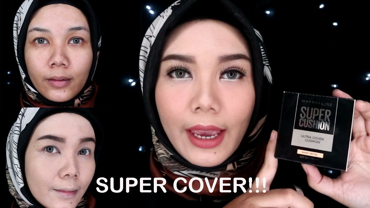 Maybelline Super Cushion Ultra Cover Review Bb Cushion Full Coverage Bahasa Youtube