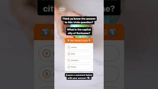 Paramaribo is the capital and largest city of Suriname, located on the banks of the Suriname River.