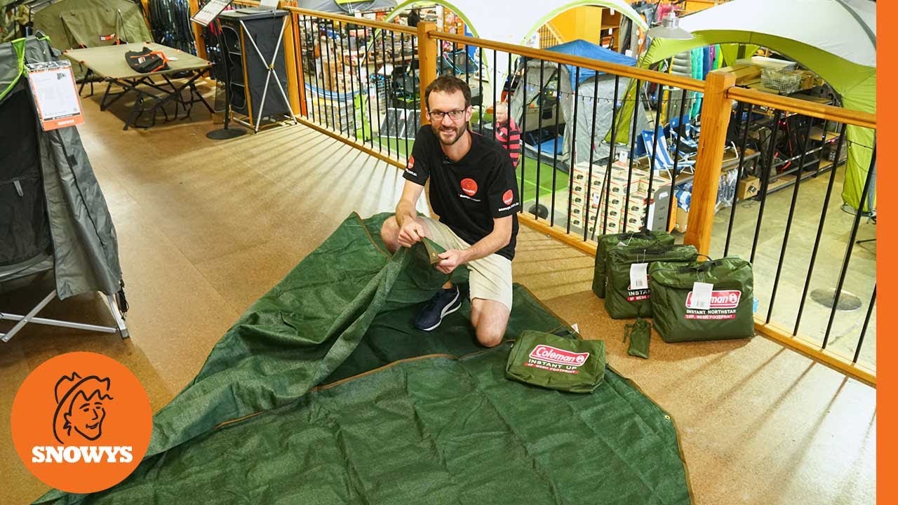 ⁣Coleman Ground Mesh Footprint for Instant Up Tents