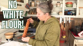 100% Fresh Milled Flour Baguettes | No Store-Bought Flour