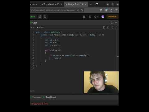 Merge Sorted Array