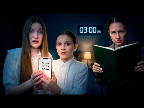 Am sunat-o pe profa nouă la ora 3: 00 noaptea ... și a venit la noi acasă!