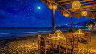 Seaside Jazz - Smooth Jazz Music ♫ Smooth Jazz Music With Ocean Waves For Happy and Peace Night