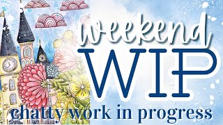 Weekly Check-In & Finishing Up a Rita Berman Page