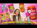LANÇAMENTOS DA SALON LINE * Linha Xêrosa Salon Line * Bob esponja Salon Line 