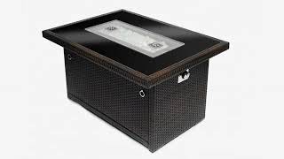 Must See Review 2017! Outland Fire Table 3 Piece Accessory Set of Tempered Glass Lid Insert, Temp.. screenshot 5