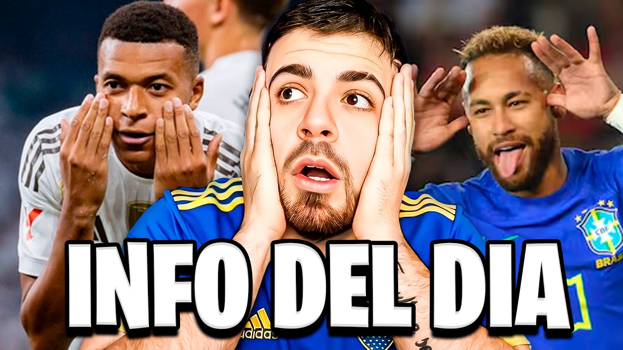 LA COBRA REACCIONA A INFO DEL DIA: MBAPPE SE PIERDE EL MUNDIAL Y NEYMAR AL MUNDIAL