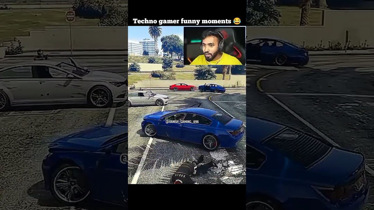Techno Gamerz END Car Takkar Funny😂GTA V@TechnoGamerzOfficial
