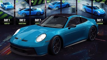 Porsche 911 GT3 DAY 7 NFS No Limits XRC Gameplay Walkthrough