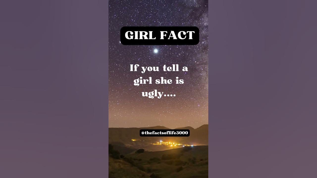 if-you-tell-a-girl-she-is-ugly-shorts-psychologyfacts-subscribe