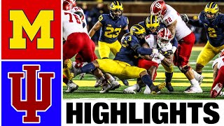 #4 Michigan vs Indiana Highlights | College Football Week 6 | 2022 College Football Highlights