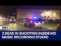 2 dead in shooting inside maryland music recording studio