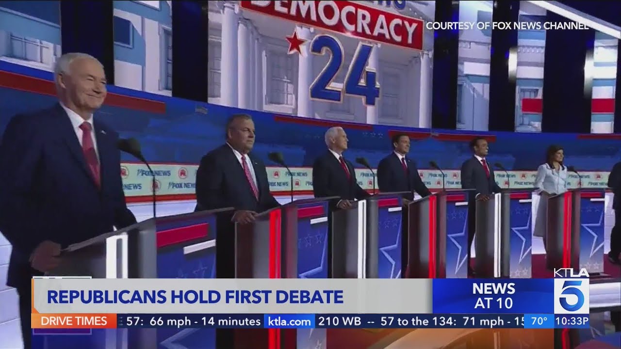 GOP debate: Republican presidential candidates face off on issues ...