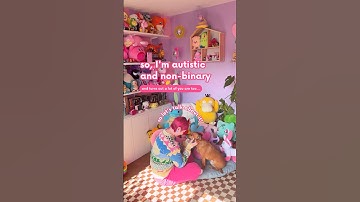 autistic + nonbinary! 🌈 #autistic #nonbinary #transpride #actuallyautistic