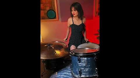 Thumbnail of The Beatles - Come Together (drum cover by Tonya Rozatti)