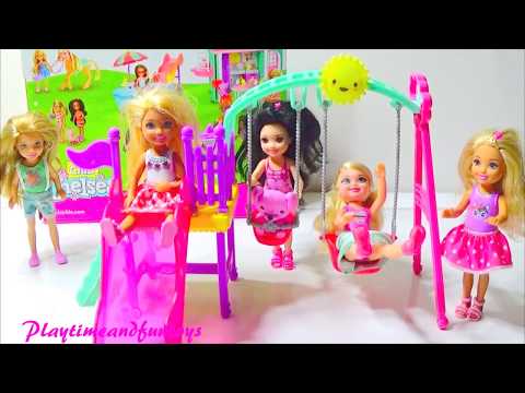 barbie club chelsea swingset playset