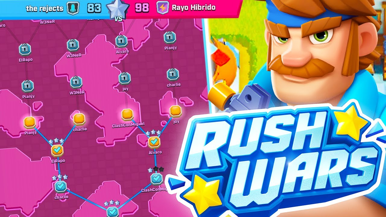 Rush Wars ULTIMATE КОМАНДА ДОМИНАЦИЯ ОБУЧЕНИЕ!