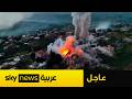 عاجل لقطات بث ها الجيش الإسرائيلي لتدمير منشآت تابعة لحزب الله في جنوب لبنان 