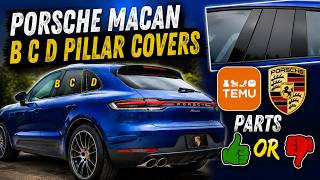 PORSCHE Macan B C D Pillar Covers