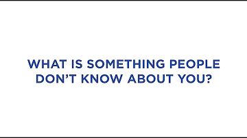 What is something people don't know about you? Eric A. Dibert