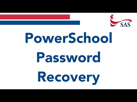 PowerSchool Password Recovery