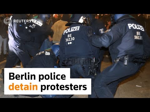 Berlin Police Detain Protesters In May Day Tussle