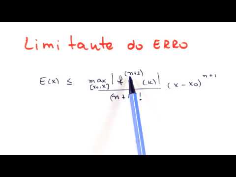 Diferenciação Numérica: Serie e Polinômio de Taylor - Diferenciação Numérica: Serie e Polinômio de Taylor