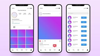 Instagram UI Animation
