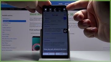 ULEFONE Power 3S – How to Take a Screenshot