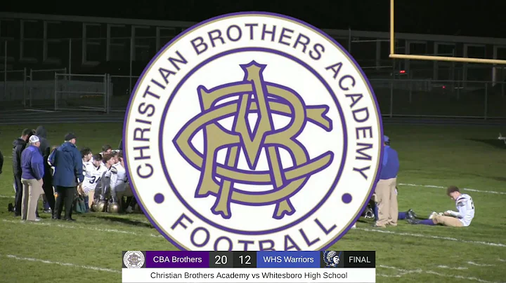 CBA Football - Quarter Finals - Varsity @ Whitesbo...