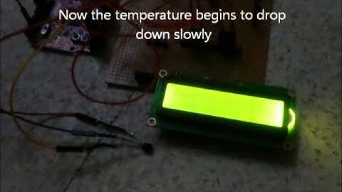 Simple LM35 interfacing Demo