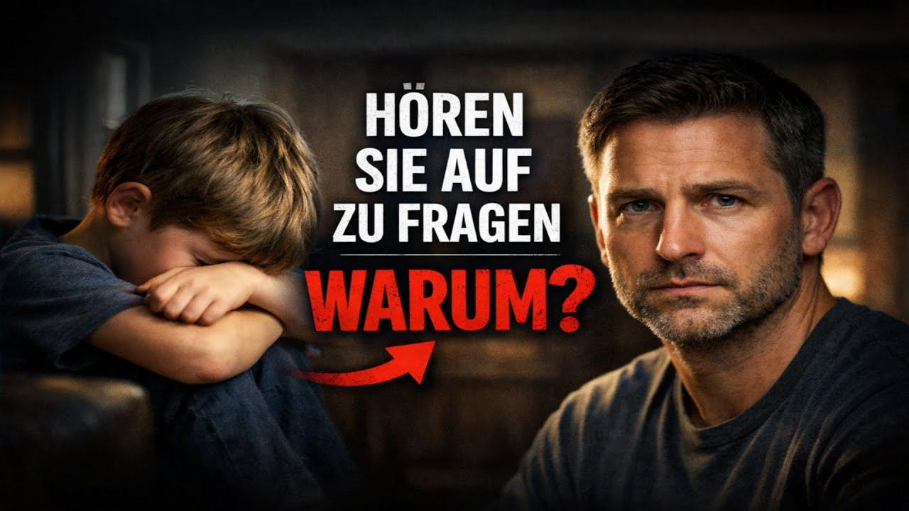 Hören Sie auf zu fragen 'WARUM?' Diese EINE Frage baut sofort das Vertrauen Ihres Kindes auf