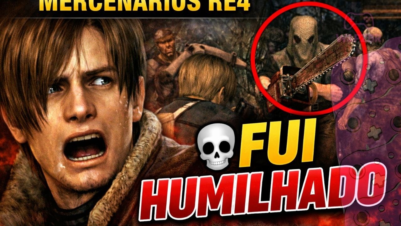 👀 Você NÃO está pronto pro Mercenários do RE4… Parte 3 foi HUMILHANTE