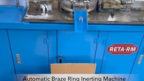 Braze Ring Inserting Machine