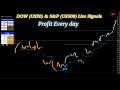 Dow us30  sp us500 live signals best day trading scalping strategy almost no risk