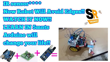 HOW TO MAKE EDGE AVOIDING ARDUINO ROBOT