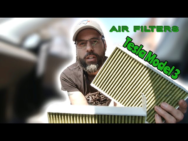 Tesla Model 3 Air Filter Change how-to 