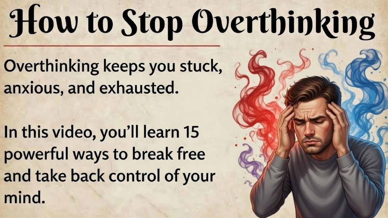 How to Stop Overthinking in 2026 | 15 Powerful Ways to Calm Your Mind ...