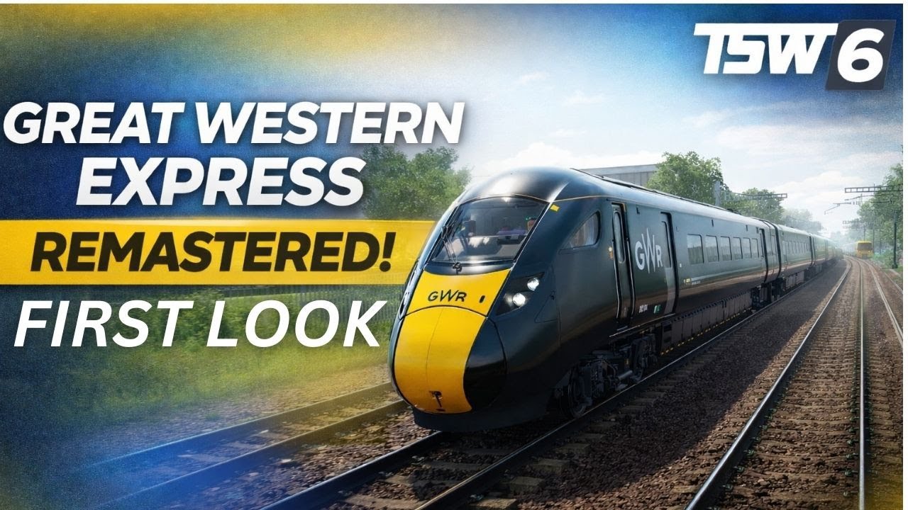 Great Western Express: Remastered RELEASED! | First Drive | Train Sim World 6