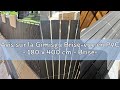 Avis sur la Gimisgu Brise-vue en PVC - 180 x 400 cm - Brise-vue standard - Structure en W - Renfort