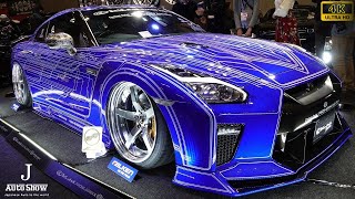 (4K)KUHL RACING GT-R body paint - OSAKA AUTO MESSE 2018