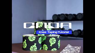 How to Tape Your Knee | Kinesiology Tape Tutorial for Joint Support & Pain Relief