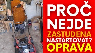 Sekačka nestartuje zastudena | Příprava sekačky na sezónu #1