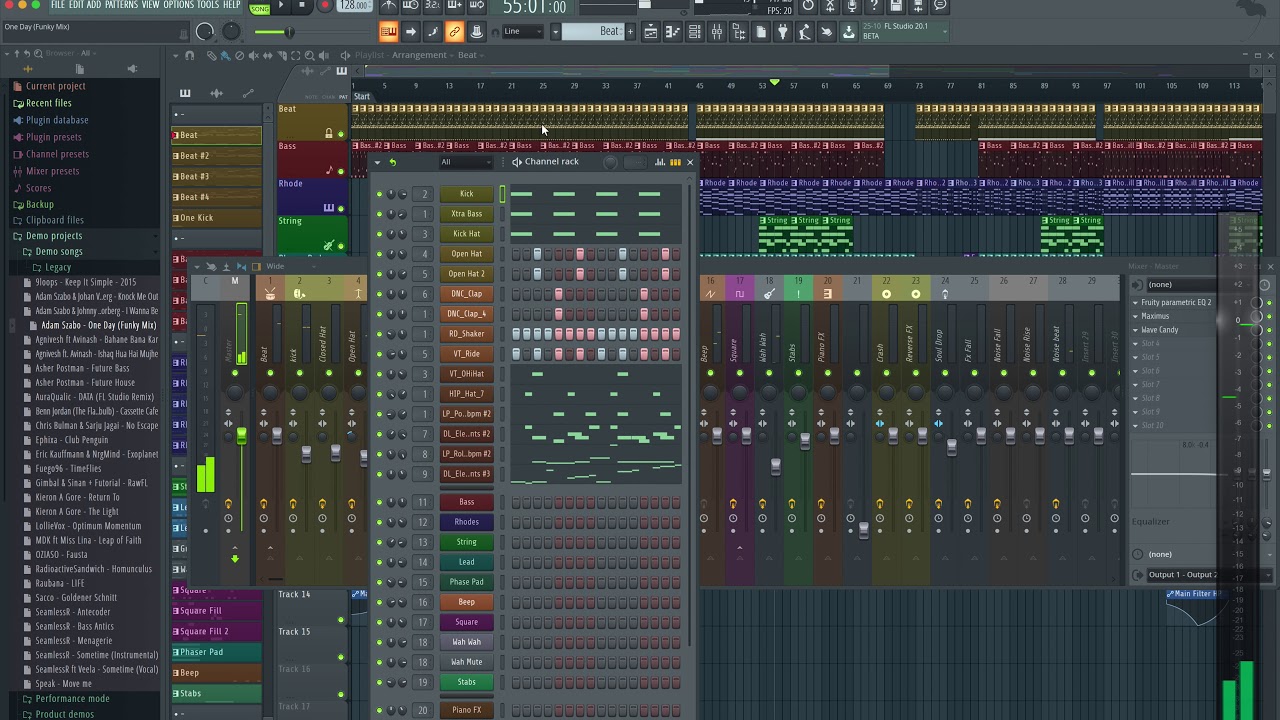 fl studio 12.5 vst screen too big