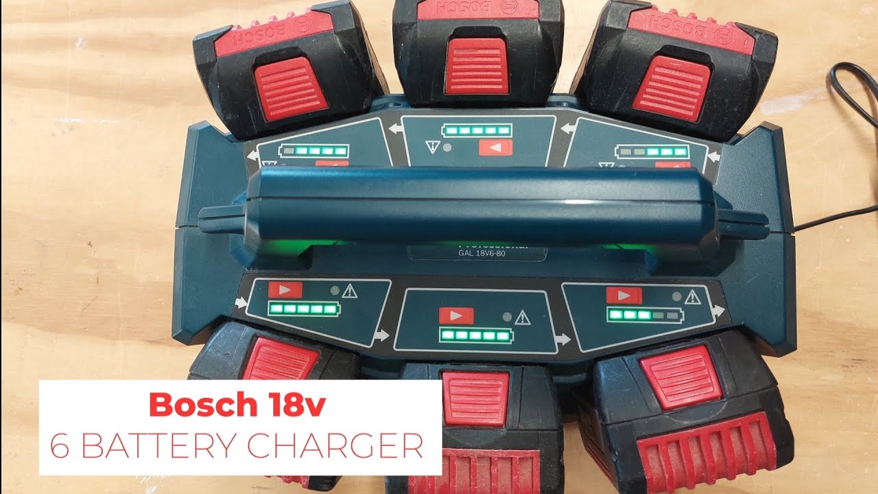Bosch 18v Battery Charger, Bosch 18v 6ah Battery Review