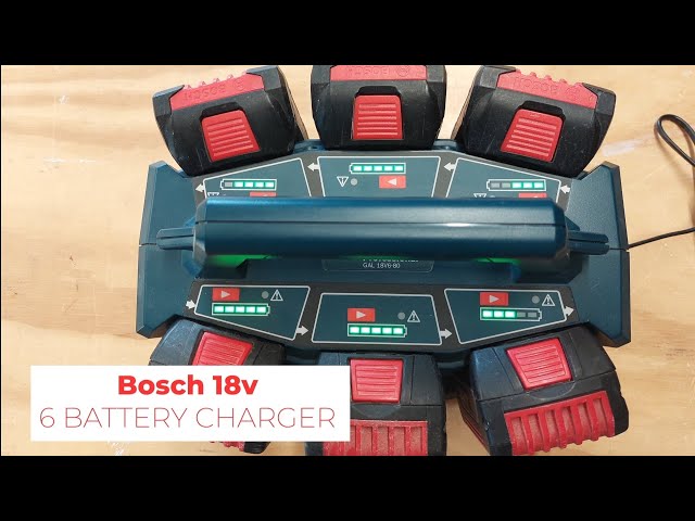 Bosch 18v 6 battery charger review 