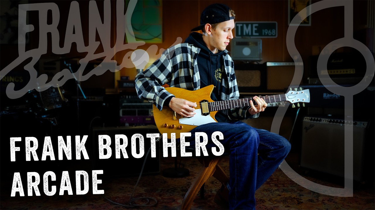 Frank Brothers Arcade Classic Korina | The Music Emporium #guitar #guitardemo #guitarist
