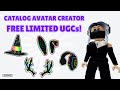 How to get all 4 free ugc limiteds in catalog avatar creator  roblox