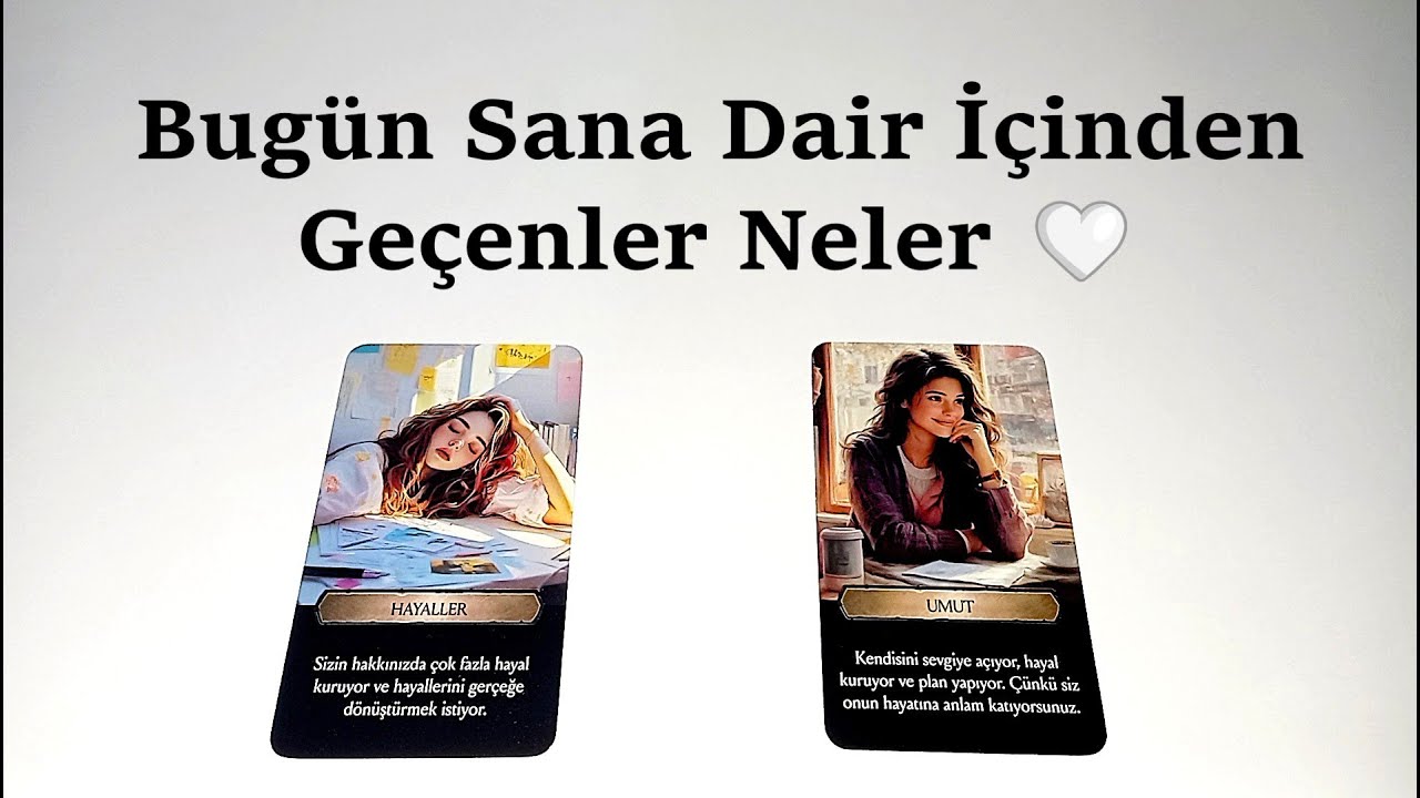 DESTE SEÇ 🤍Bugün Sana Dair Ne Düşünüyor 🤍Ne Söylemek İstiyor 🤍