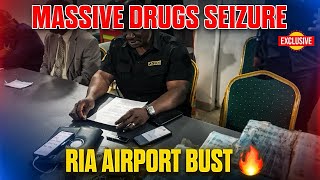 The Liberian Drugs Enforcement Agency seizes over US$19 million worth of Drugs at the RIA.